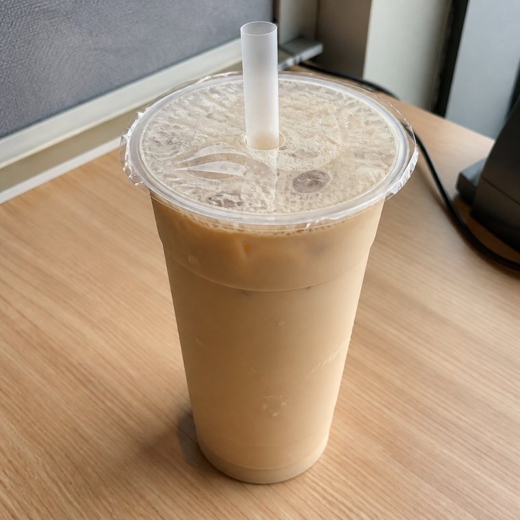 手搖 · 微糖燕麥拿鐵