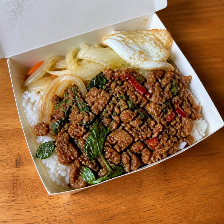 外送 · 打拋豬便當